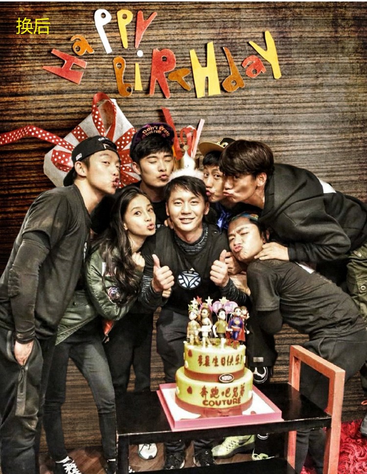 PS换脸换头改字精修全家福修照片合成移花接