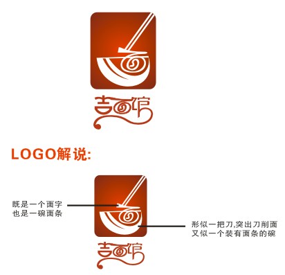 面馆logo设计,急-logo设计-猪八戒网