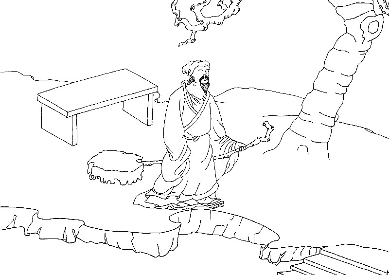 古典人物风景画
