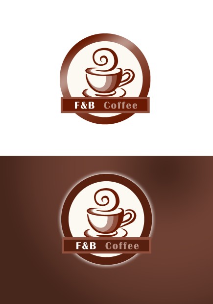 咖啡品牌logo创意设计,咖啡logo创意设计 咖啡饮食连锁品牌logo及vi设计-logo设计-猪八戒网