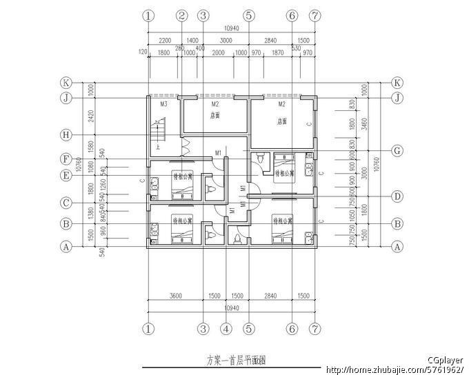 求建农村出租房的间隔布局设计