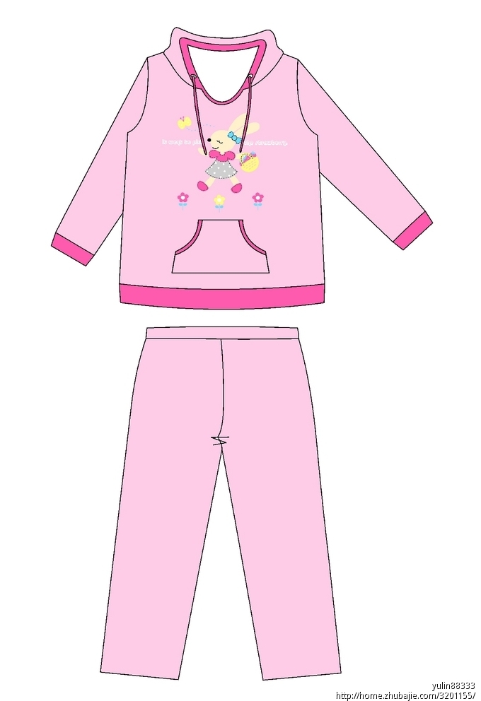 征集2012年秋<em>冬季睡衣</em>家居服设计-服饰设计-猪