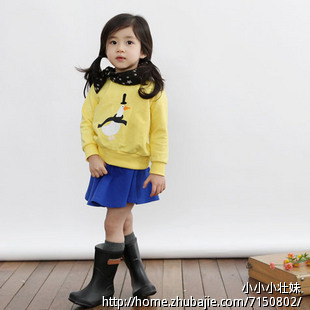 高佣金漂亮韩国<em>女童毛衣图片</em>征集