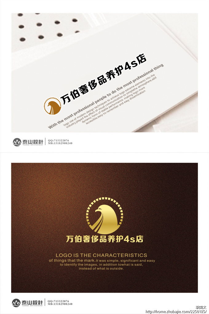 紧急奢侈品养护连锁店LOGO设计