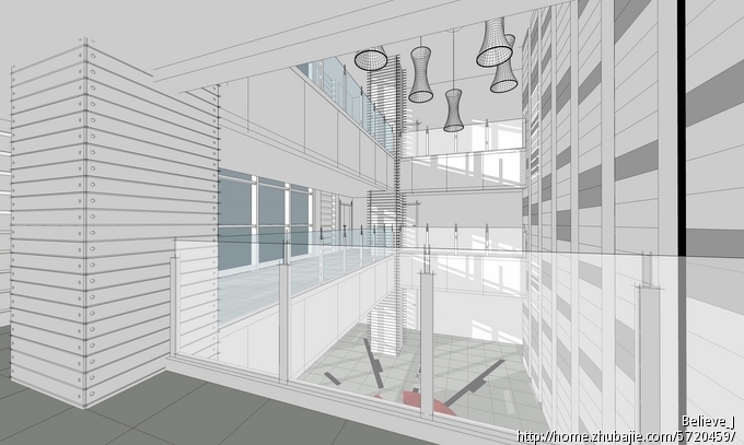 用sketchup软件制作干挂石材的施工图