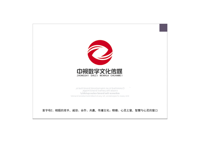 中视数字(北京)文化传媒有限公司logo设计