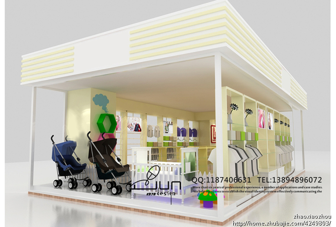 床上用品店装修效果图,户外用品店装修效果图,儿童用品店装高清图片