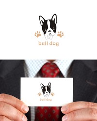 斗牛犬为元素服装品牌LOGO设计