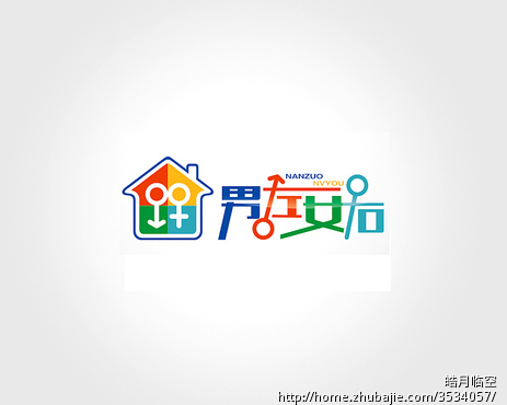<em>男左女右</em> 家居 logo设计-设计-标志设计-图标设