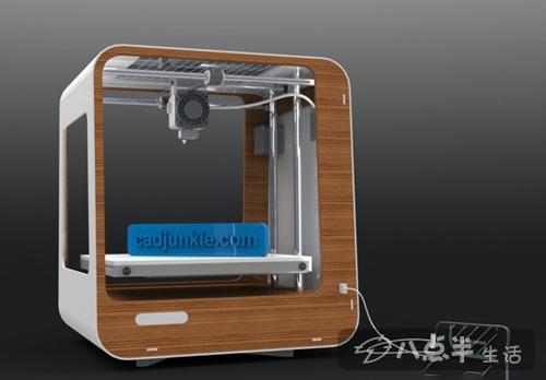 3d打印机外观三维图