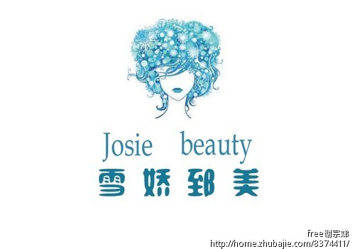 化妆品 雪娇郅美起英文名及LOGO设计-LOGO