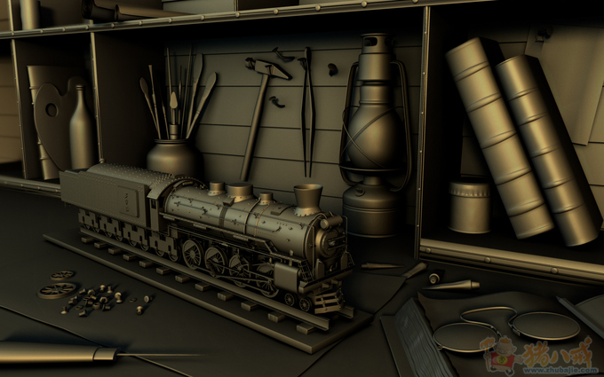 三维写实材质 要求maya2012 - 三维动画设计 -