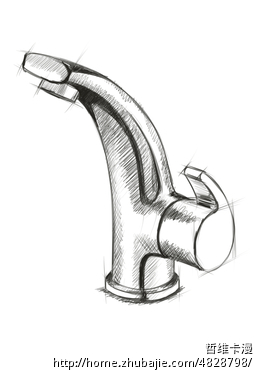 鑫东卫浴<em>产品</em>素描手绘图 - 照片美化 - <em>照片处理</em>