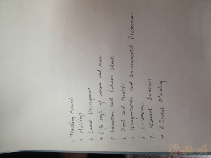 10个生活小对话,要英文 - 英语翻译 - 专业翻译