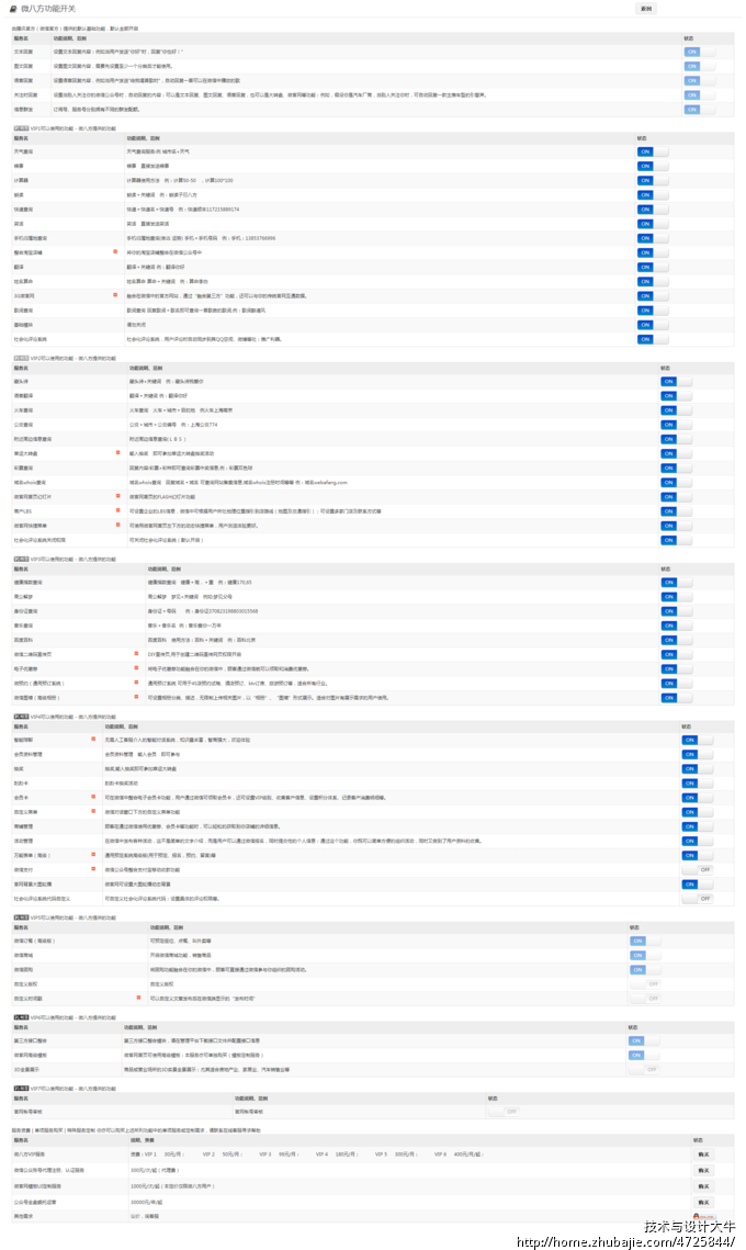 求微信平台第三方管理系统--微信多账号管理系