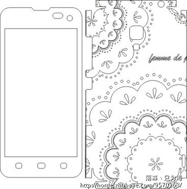 用CDR抠图,按照附件的图片准确抠出轮廓,线条