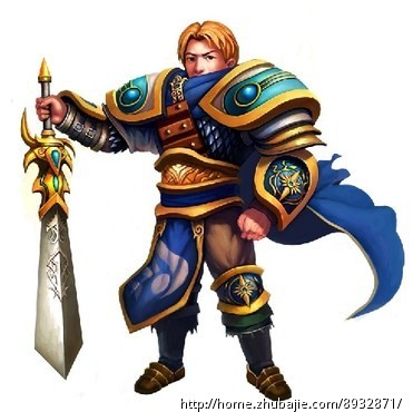 仿《英雄联盟》的游戏角色设定,全套17个英雄