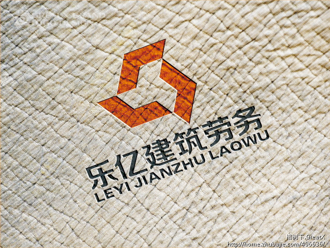 陕西乐亿建筑劳务有限公司Logo设计_榕树下.