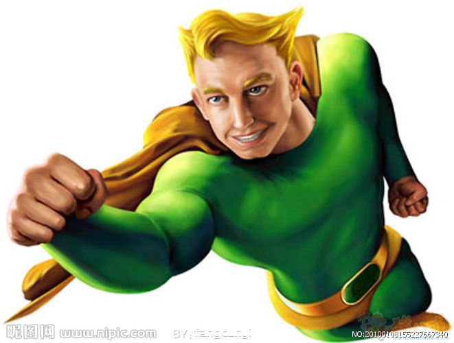 原创现代英雄或超人形象设计! - 卡通形象设计