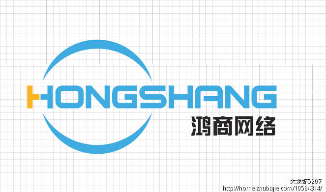 某网络、通信产品和IT服务公司 logo设计 Logo
