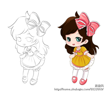 征求小面妹<em>漫画</em>形象 - 卡通形象设计 - <em>漫画</em>制作