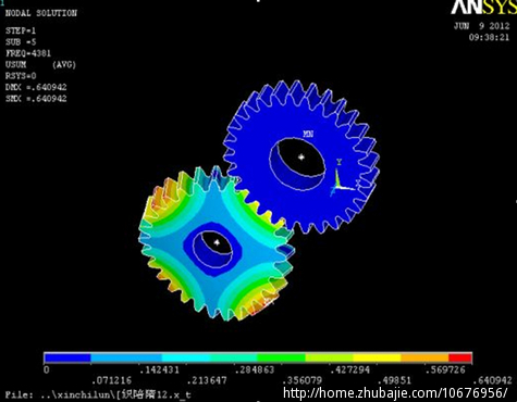 使用ansys进行一简单结构的模态分析 - 其他动