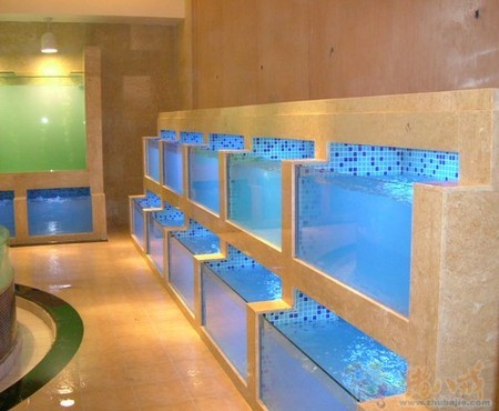 小饭店内鱼池设计图 - 餐厅装修 - 商业装修