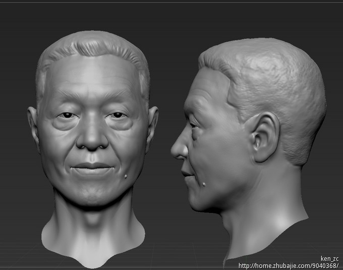用软件把人脸照片制作成3d格式的头像