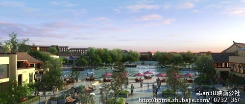 虚拟现实3D旅游项目外包-三维动画设计-动画设