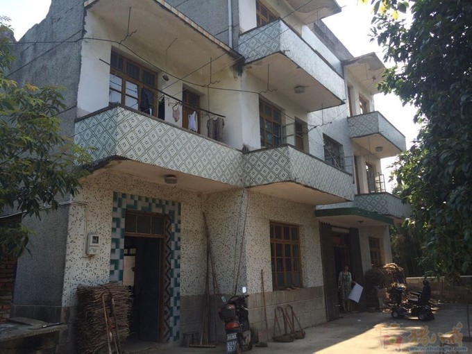 农村别墅旧房改造加固设计-效果图\/3D模型设计