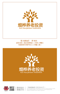 广东焜桦养老投资管理有限公司的Logo设计-L