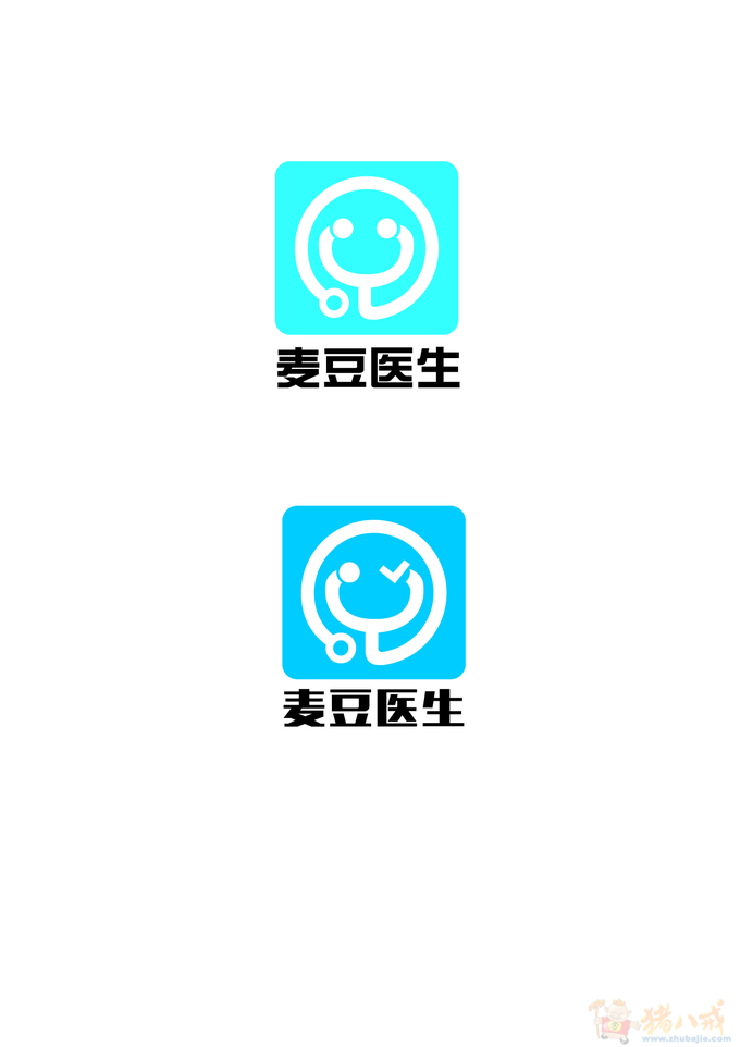 麦豆医生Logo设计-LOGO设计-LOGO\/VI设计