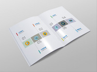 【1月2日前完成】两折页软件产品画册-宣传册