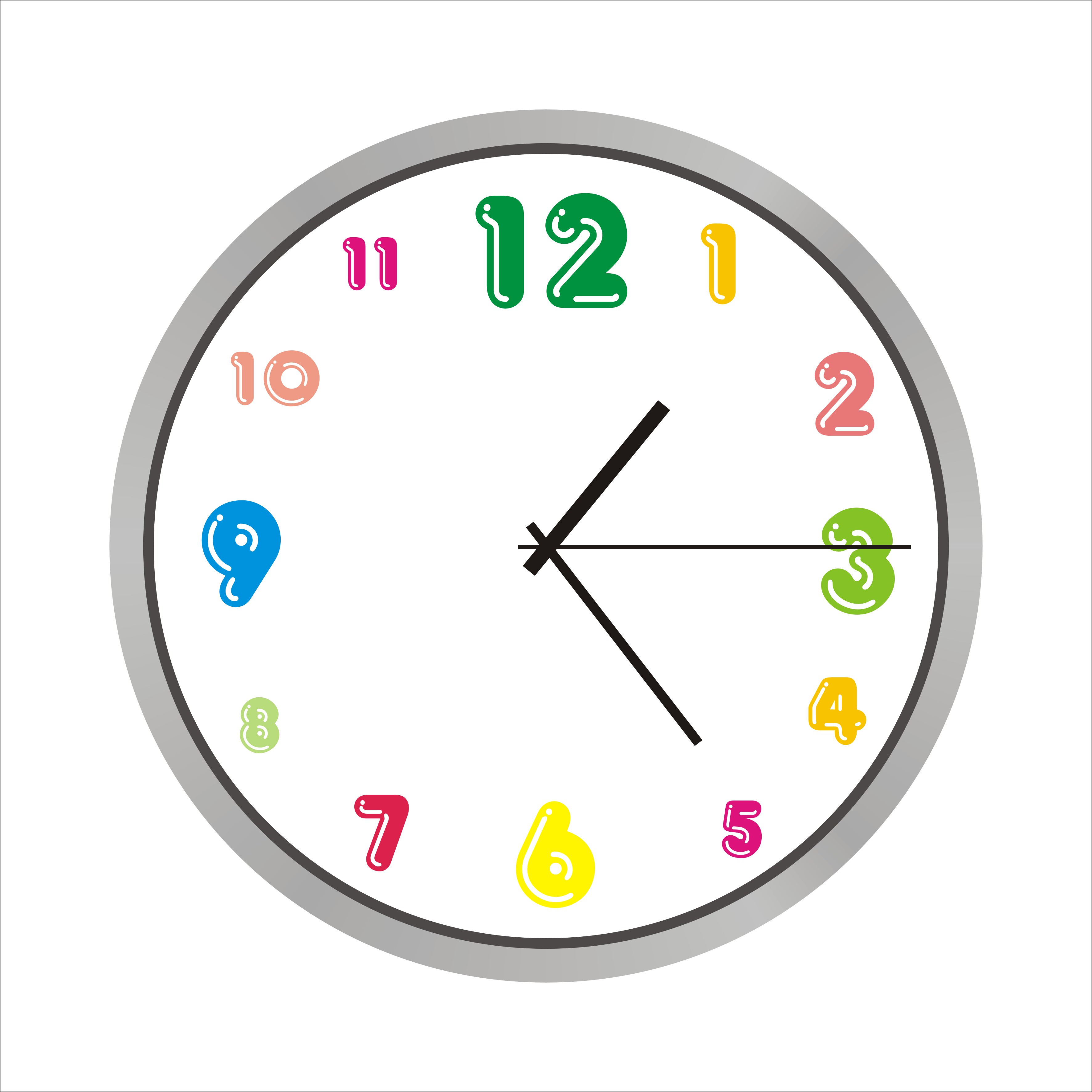 简单任务 挂钟表盘设计第10690398号稿件