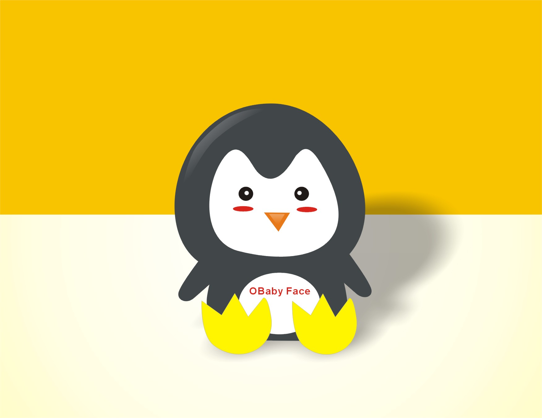 国际儿童摄影会馆熊猫_帝企鹅会员俱乐部吉祥物设计