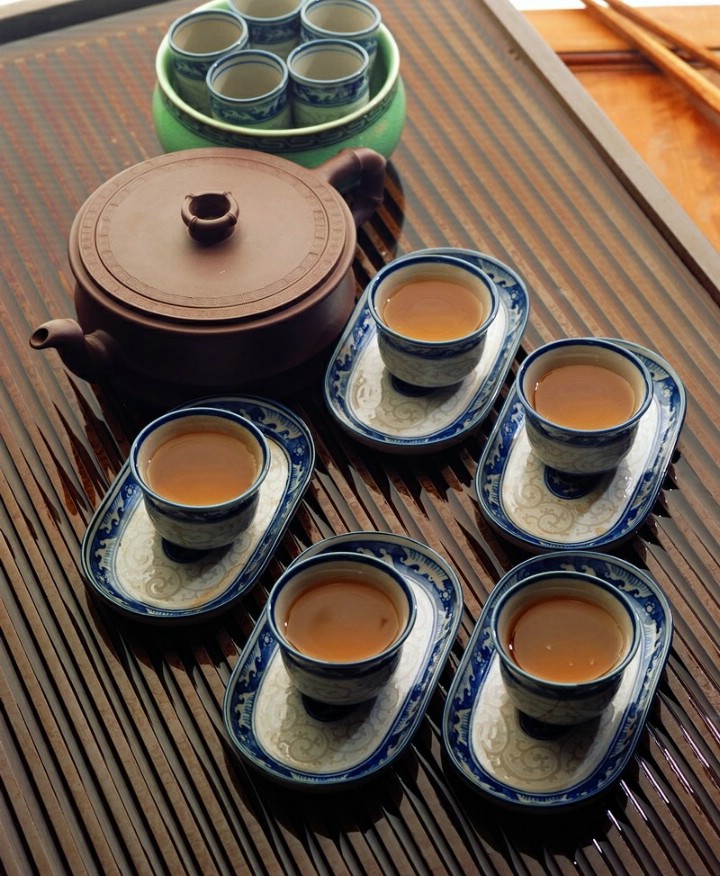1元钱拍2张沏茶,喝茶的用具照片