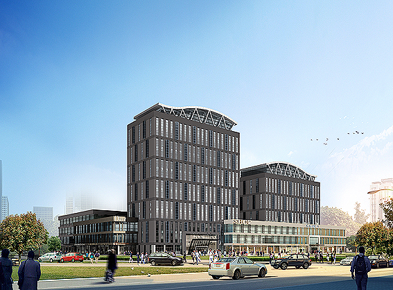 办公楼外墙颜色设计第21349944号稿件