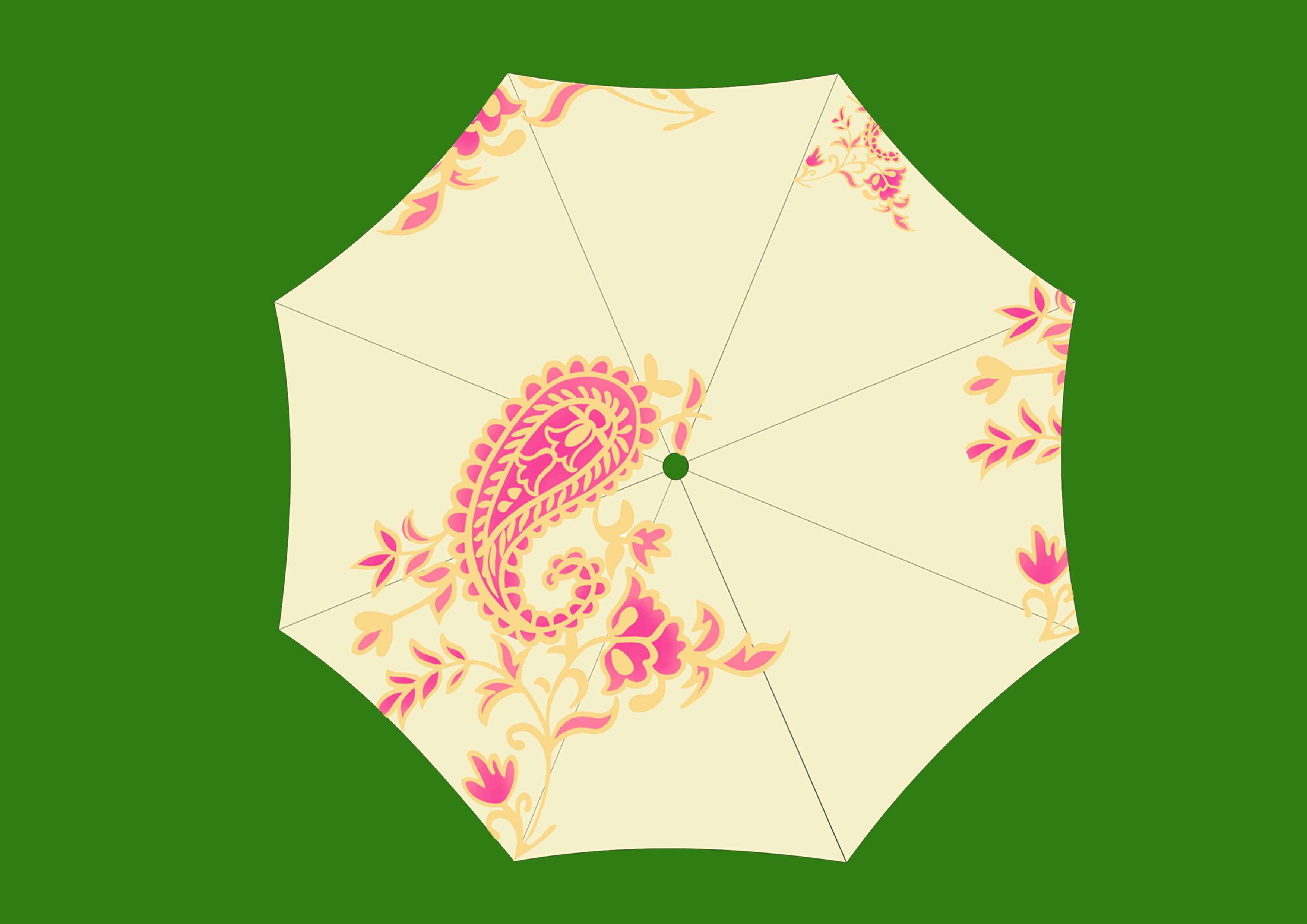 设计一批时尚晴雨伞的伞面(平面设计)