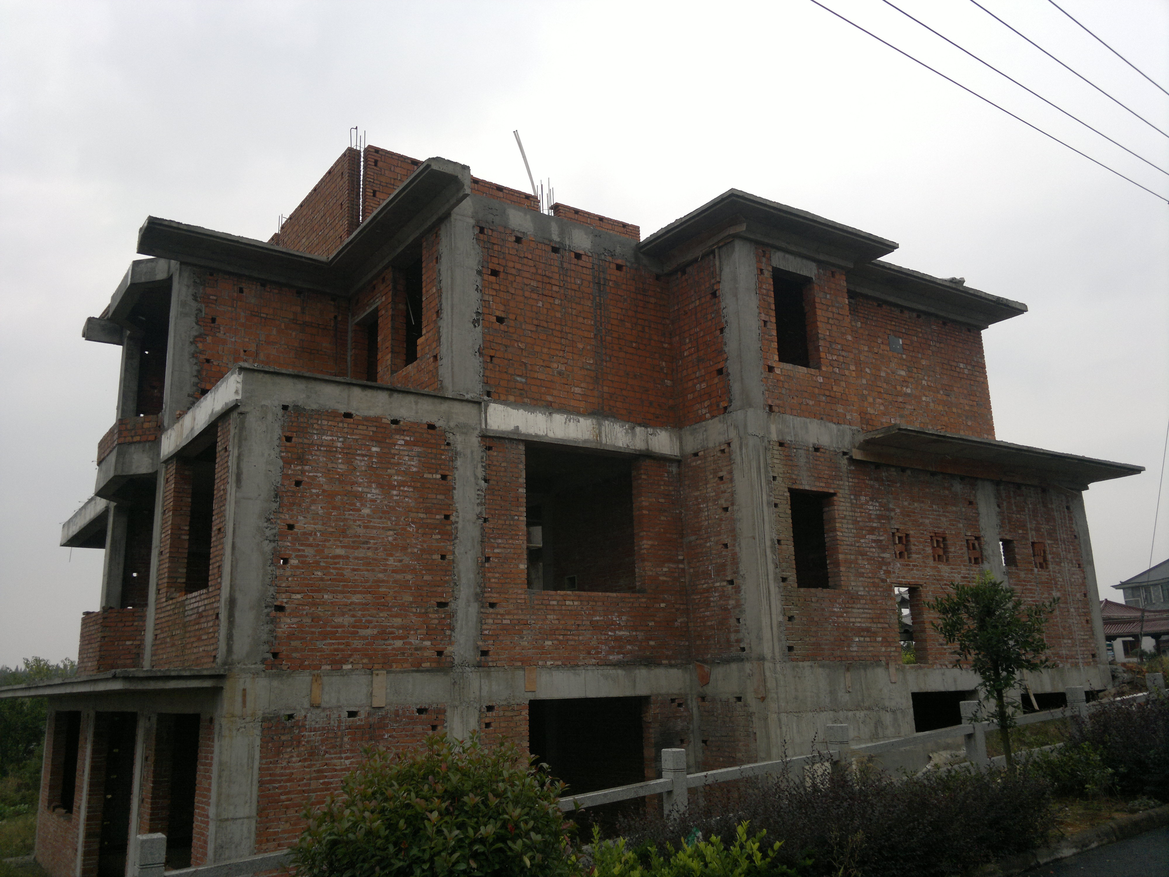 房屋建筑外墙设计-自建房装修-猪八戒网