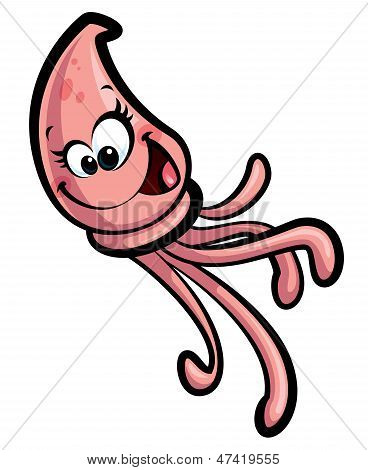 我希望是由文字和卡通形象组成,店铺名称是有滋鱿味现烤鱿鱼丝,希望